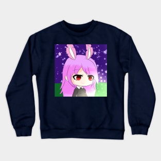 Cute Girl Crewneck Sweatshirt